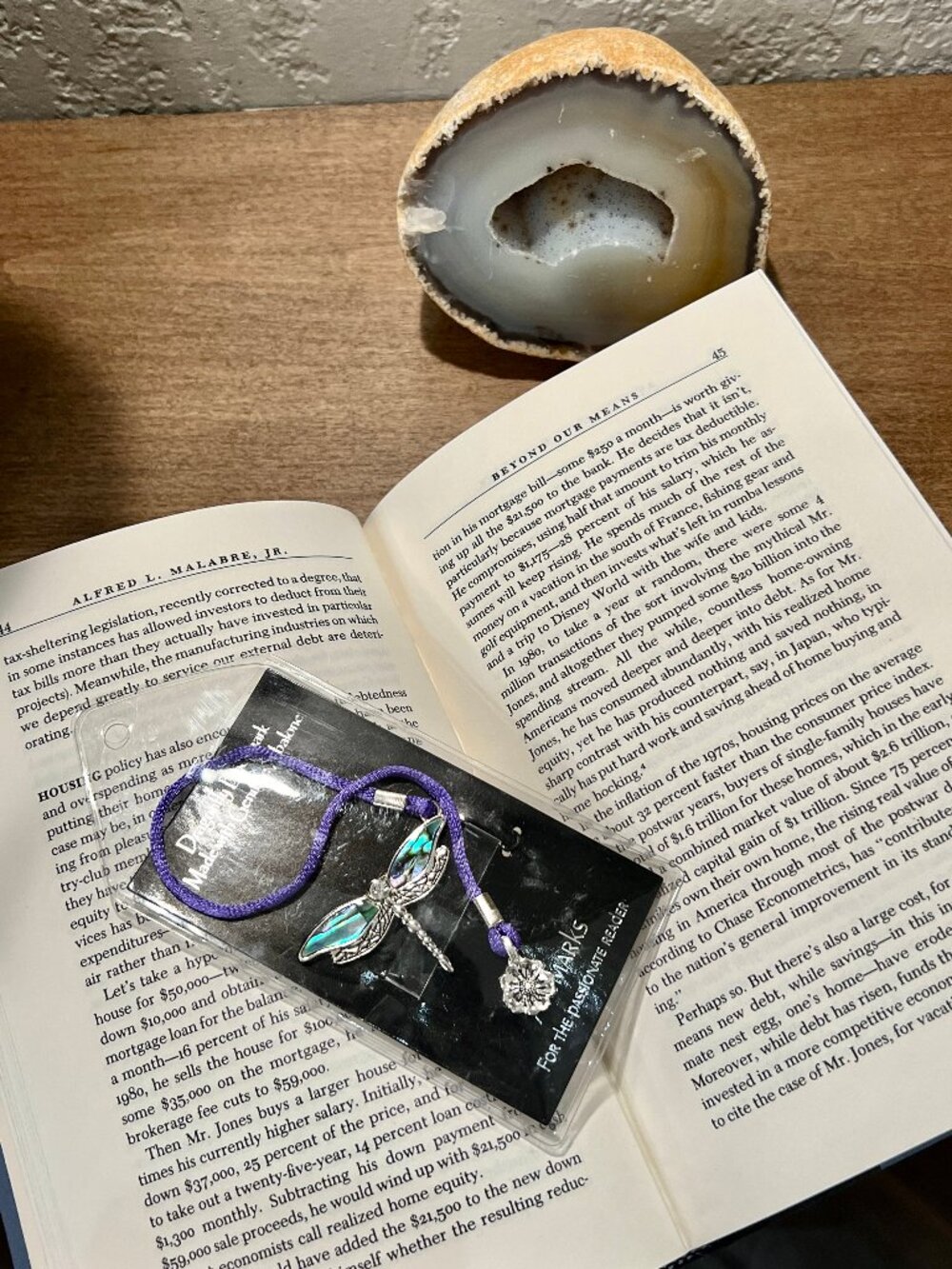 Dragonfly Abalone Bookmark Set | Book Lover Gift Reader Accessories - Picture 6 of 6